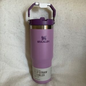 Stanley Flip Straw Tumbler 30oz - Lilac NWT Active Hydration Stainless Steel
